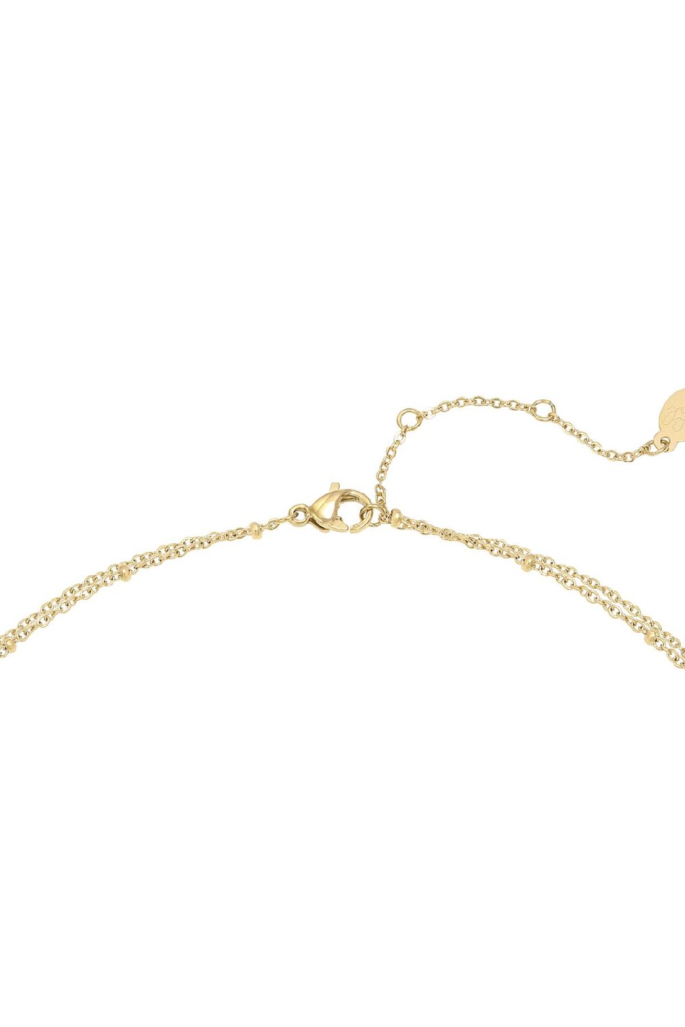 Necklace Inner Strength Green Stainless Steel h5Picture5